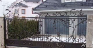 Купить откатные ворота кованые Тихорецк, цена от 2755 руб.